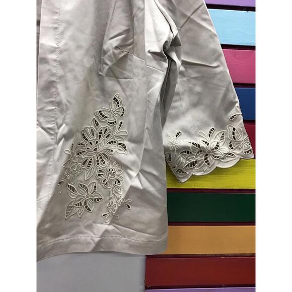 Women’s Alfred dunner size 3X alone cut out jacket new from jcp - Picture 3 of 5